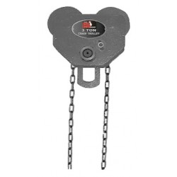 TRC9430 Каретка подвесная 3т. на кран-балку с цепным приводом Hmax=3м, для тали