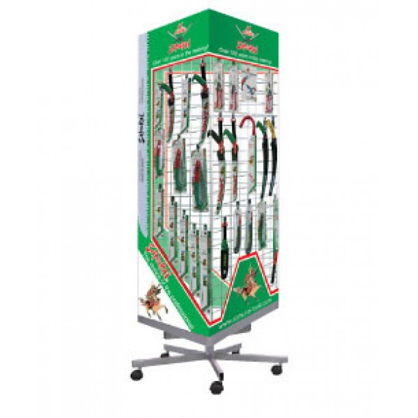 Треугольный, напольный стенд для садового инструмента "Самурай" 2020mm x 640mm TRI-STAND-E