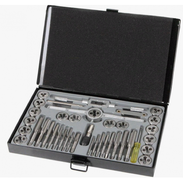 TRX0040METRIC Набор метчиков и плашек метрический 40 предметов TRX0040METRIC  TRX040METRIC