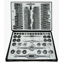 TRX0110 Набор метчиков и плашек универсальный 110 пр