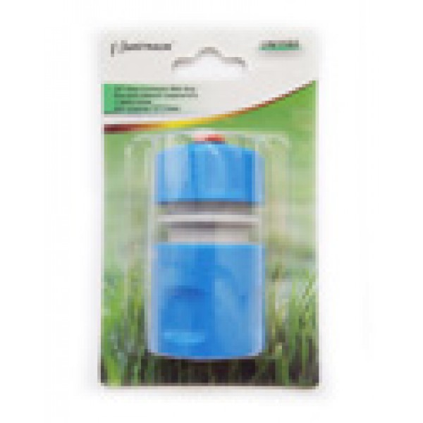 Быстросъёмный соединитель, для поливочного шланга 1/2"(12мм) с аквастопом UN-1102