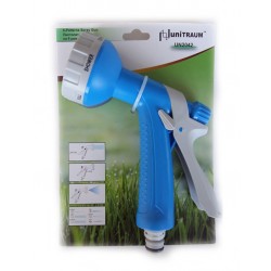 UN-2042 Поливочный пистолет-душ с кистевым курком и фиксатором, с 6-ю режимами полива