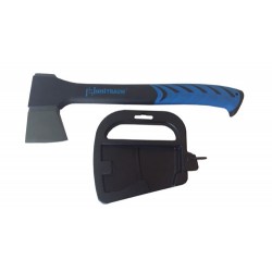 Топор 920г, с тефлоновым покрытием на фиберглассовой ручке L=440мм. В защитном чехле.