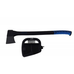 Топор 1500г, с тефлоновым покрытием на фиберглассовой ручке L=700мм. В защитном чехле
