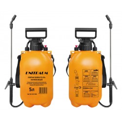 Опрыскиватель помповый 5л,с ремнём для переноски, триггером и шлангом L=1,2м