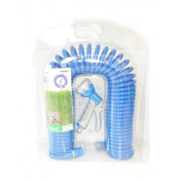 Набор: Шланг витой 15м с пистолетом-душем и соединителями шлангов UN-6715E-01