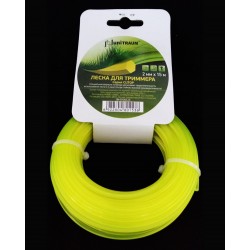 UN-CH20C15 Леска для триммера шестигранная 2.00mm x 15m (Cutop)