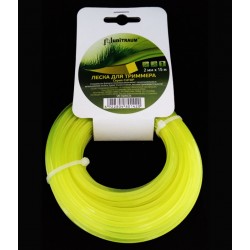 UN-CQ20C15 Леска для триммера квадратная 2.00mm x 15m (Cutop)