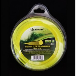 UN-CQ30B26 Леска для триммера квадратная 3.00mm x 26m (Cutop) в блистере