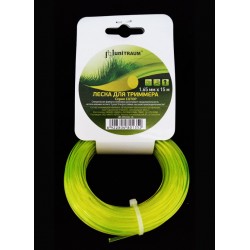 UN-CR165C15 Леска для триммера круглая 1.65mm x 15m (Cutop)