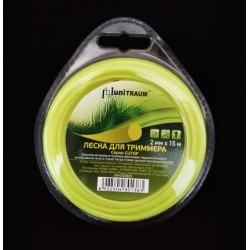 UN-CR20B15 Леска для триммера круглая 2.00mm x 15m (Cutop) в блистере