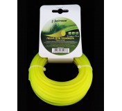 UN-CR24C15 Леска для триммера круглая 2.40mm x 15m (Cutop)