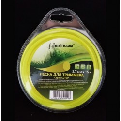UN-CR27B15 Леска для триммера круглая 2.70mm x 15m (Cutop) в блистере
