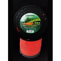 UN-NQ24S239 Леска для триммера квадратная 2.40mm x 239m (Nylforce) катушка