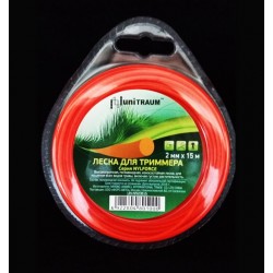 UN-NR20B15 Леска для триммера круглая 2.00mm x 15m (Nylforce) в блистере