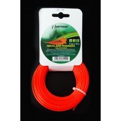 UN-NS20C15 Леска для триммера звезда 2.00mm x 15m (Nylforce)