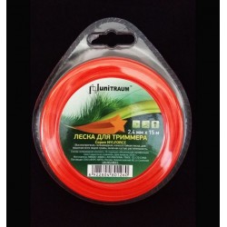 UN-NS24B15 Леска для триммера звезда 2.40mm x 15m (Nylforce) в блистере