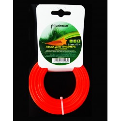 UN-NS24C15 Леска для триммера звезда 2.40mm x 15m (Nylforce)