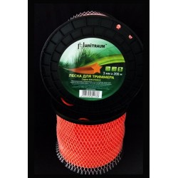 UN-NS30S200 Леска для триммера звезда 3.00mm x 200m (Nylforce) катушка