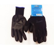 UN-P003-9 Перчатки универсальные (черные), с полиуретановым покрытием. р-9