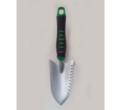 UN-T09K16 Совок-пила, д/дёрна и корней, легир.сталь1.4мм,лопатка L=290х80х40мм, с эргоном.пл.ручкой