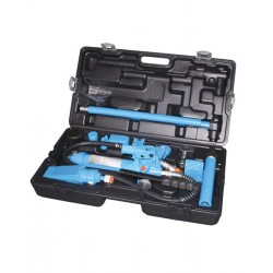 Набор, гидроцилиндров и насадок для кузовных работ, с насосом 4т. в кейсе(металл)
