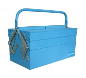 Ящик инструментальный, раскладной, 3 уровня. с 1 ручкой