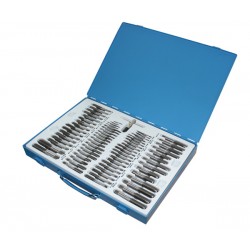 Набор метрических метчиков и плашек 110 пр.