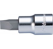Торцевая головка короткая 1/4" SL 4 мм, 2021M04, Hans