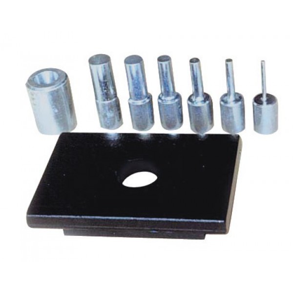 Набор пуансонов для гаражного гидравлического пресса 50 т, OMA, 1658.1(658.1) OMA 658B.1