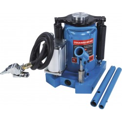 Бутылочный домкрат пневмогидравлический на 35 тонн, SD2003, синий, СТАНКОИМПОРТ