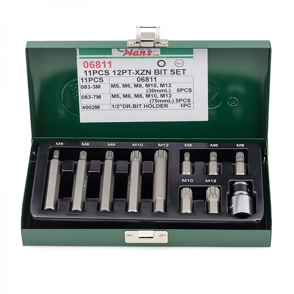 Набор бит в кейсе XZN Hans, 0 6811