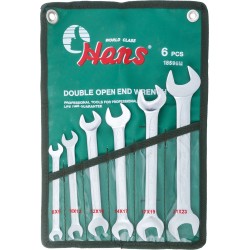 Набор рожковых гаечных ключей Hans, 16596M