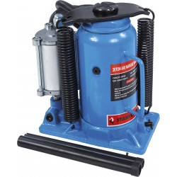 Бутылочный домкрат пневмогидравлический на 20 тонн, SD2002, синий, СТАНКОИМПОРТ