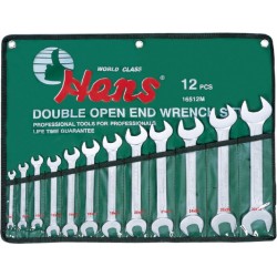 Набор рожковых гаечных ключей Hans, 16510M