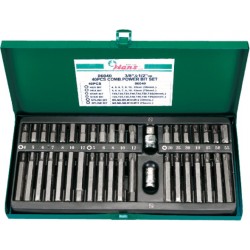 Набор бит для шуруповерта в кейсе Hans, 06040