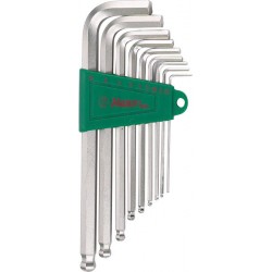 Набор шестигранников Г-образных Hans, 16773-9M