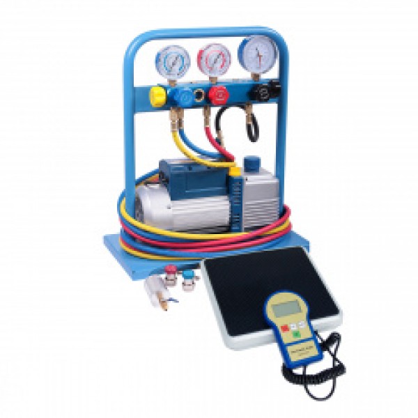 Комплект для заправки кондиционеров, 
standart AC-2025