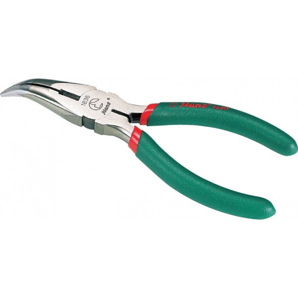 Плоскогубцы изогнутые Hans, 1836-08