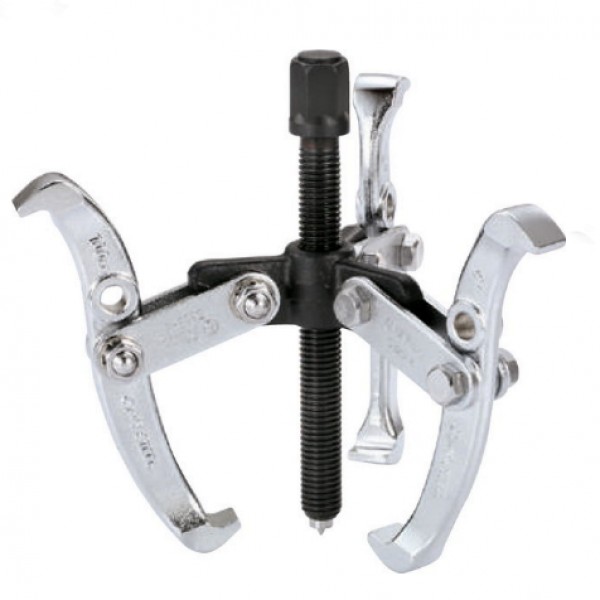 трехлапый съемник на 22 тонны, длина 12" , глубина зева 140-300 мм 5323-12