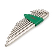 Набор шестигранных ключей Г-образных Hans, 16772-9M