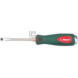 Отвертка шлицевая силовая Hans, 0516M6-04