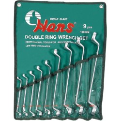 Набор накидных гаечных ключей Hans, 16009M