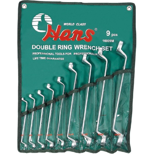 Набор накидных гаечных ключей Hans, 16009M