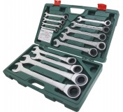 166513MB комплект трещоточных комбинированных ключей, 8-32 мм, 13 шт