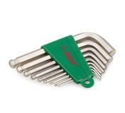 Набор шестигранных ключей Г-образных Hans, 16774-9M