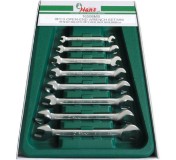 Набор рожковых гаечных ключей Hans, 16508M