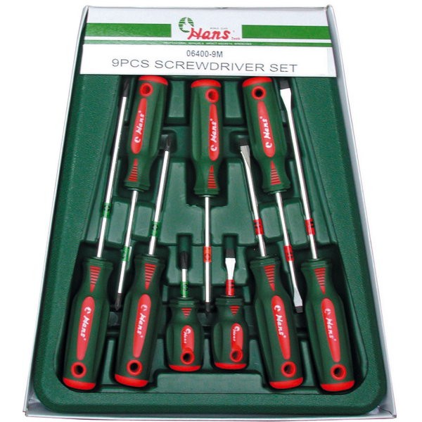 Набор отверток шлицевых Hans, 06400-9M