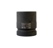 WDK-711-8033 Головка торцева ударная 1, 6 граней, 33 мм