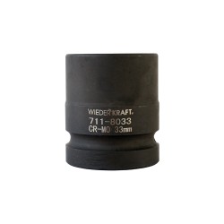 WDK-711-8033 Головка торцева ударная 1, 6 граней, 33 мм